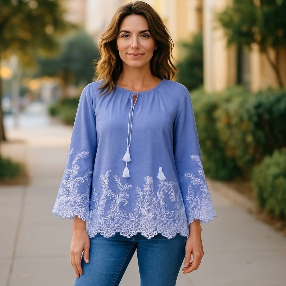 Womans Romans Blouse Size 16W‎ Romans - RN 88842
